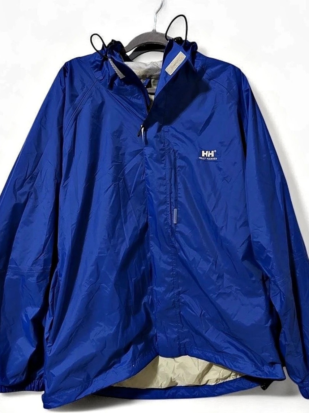 Helly Hansen Blue Rain Jacket Size XXL